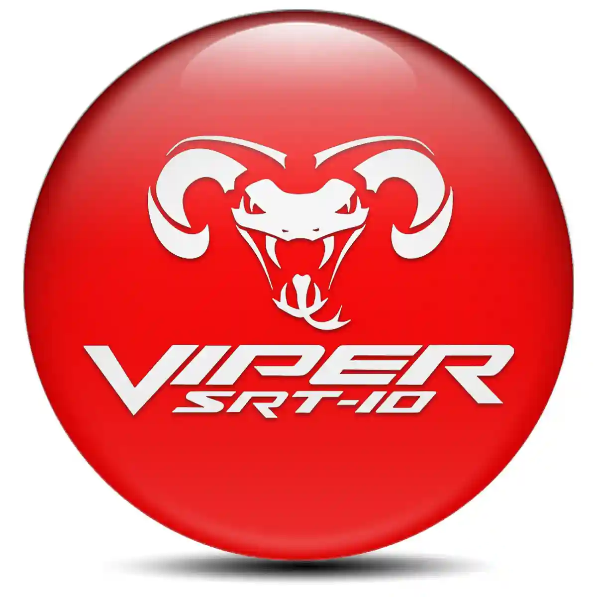 Dodge Viper Silicone Sticker High Quality