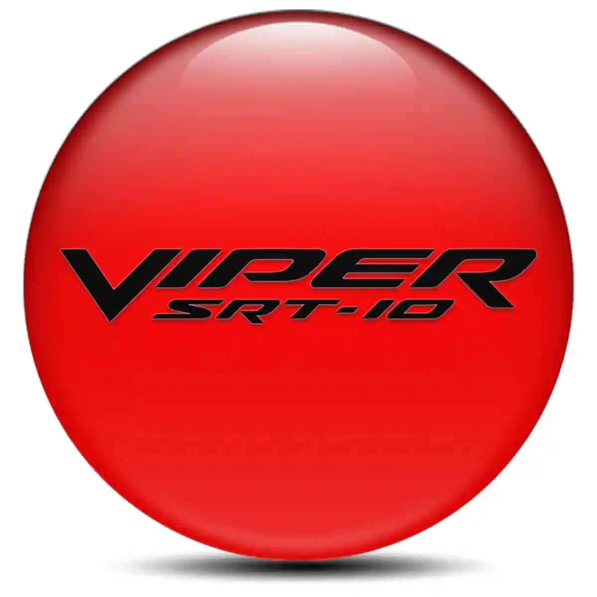 Dodge Viper Silicone Sticker Self-Adhesive Stylish Design