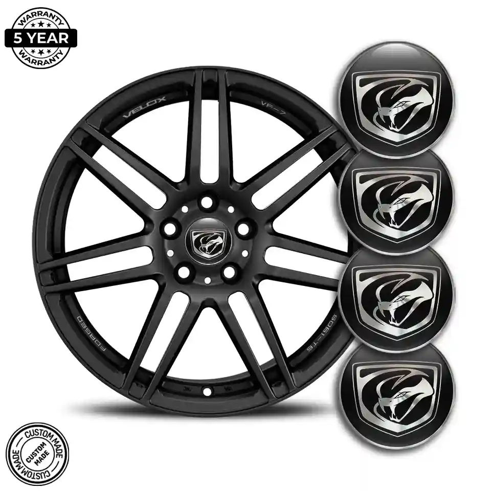 Dodge Viper Wheel Emblems Stylish Design