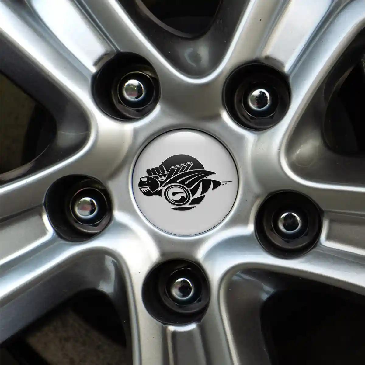 Dodge Wheel Emblem Self-Adhesive High Quality