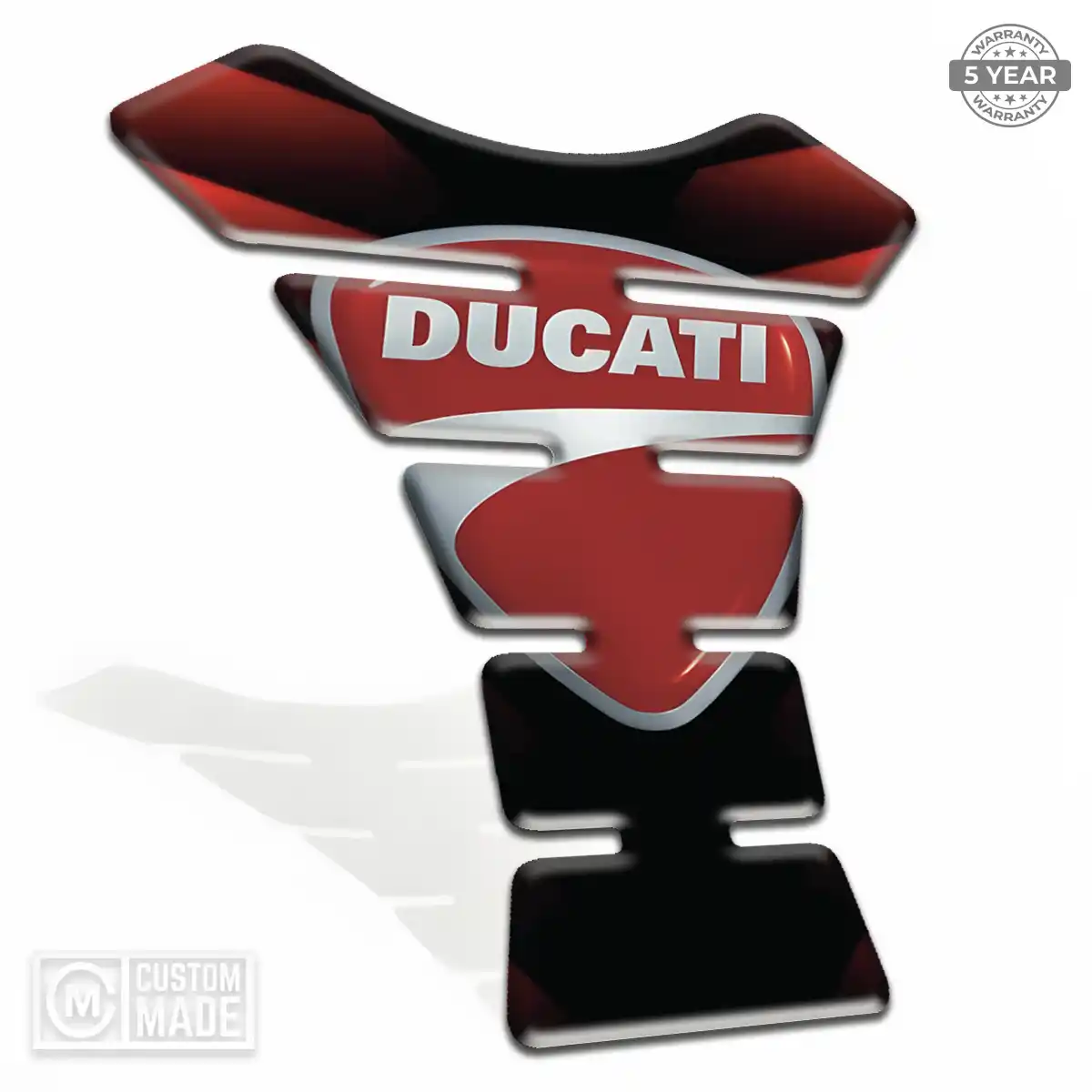 Ducati 3D Domed Tank Pad Signature Grade