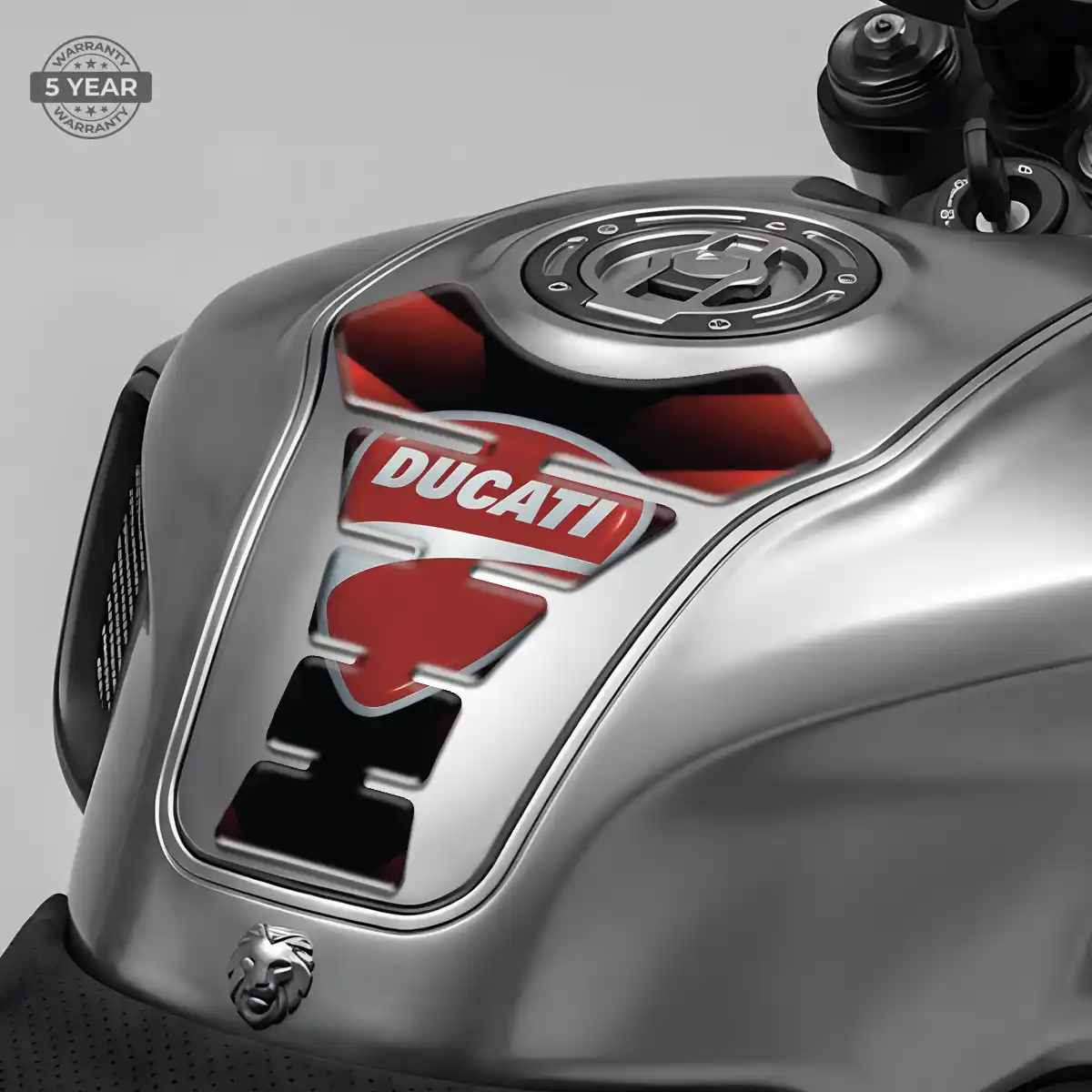 Ducati 3D Domed Tank Pad Signature Grade