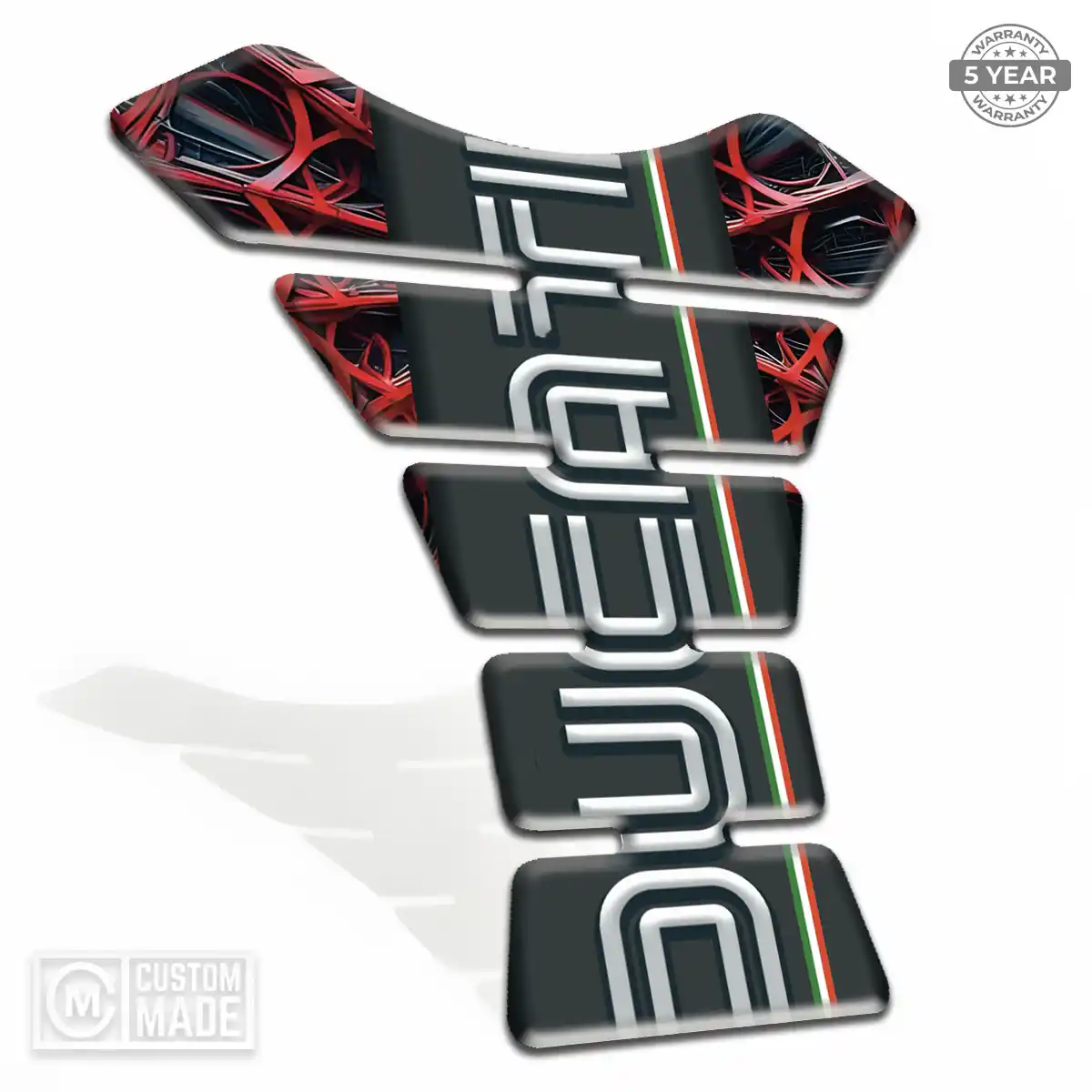Ducati 3D Gel Tank Pad Deluxe Edition