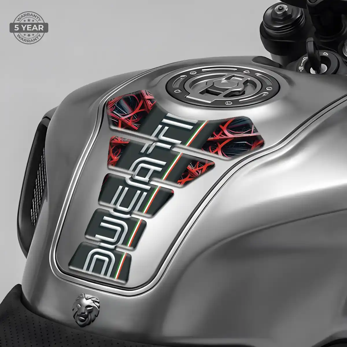 Ducati 3D Gel Tank Pad Deluxe Edition