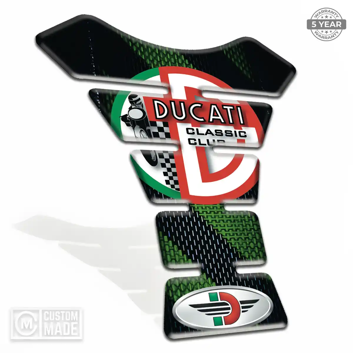 Ducati 3D Gel Tank Pad Exclusive Series