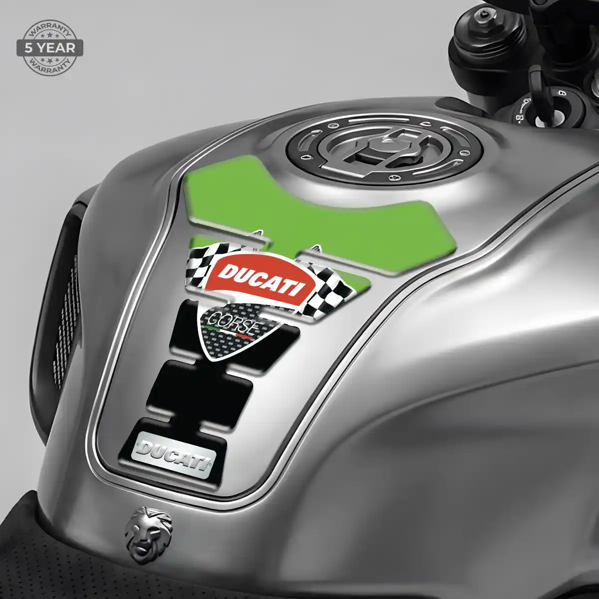 Ducati 3D Gel Tank Pad Signature Grade