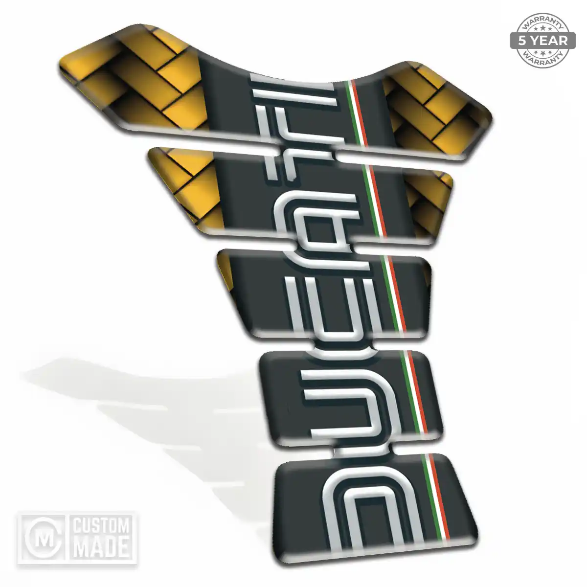 Ducati 3D Gel Tank Pad Superior Craft