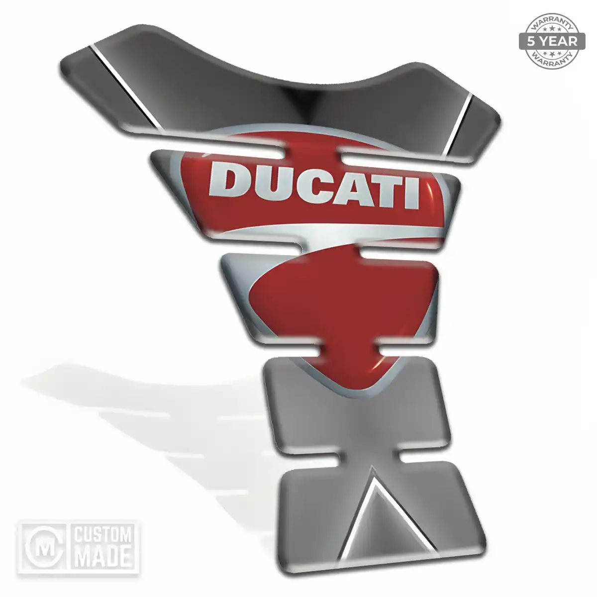 Ducati 3D Tank Pad Elite Finish