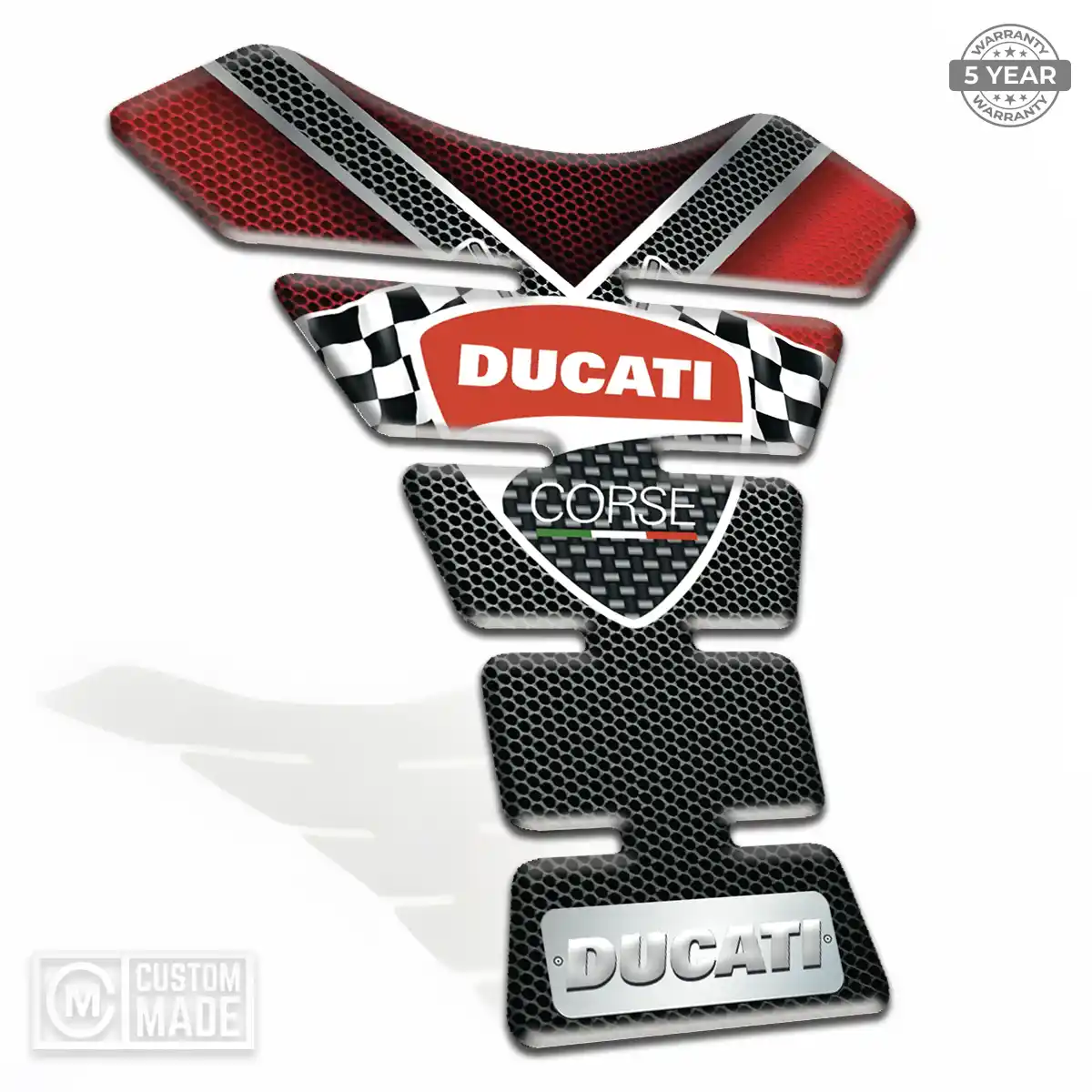 Ducati 3D Tank Pad Noble Edition