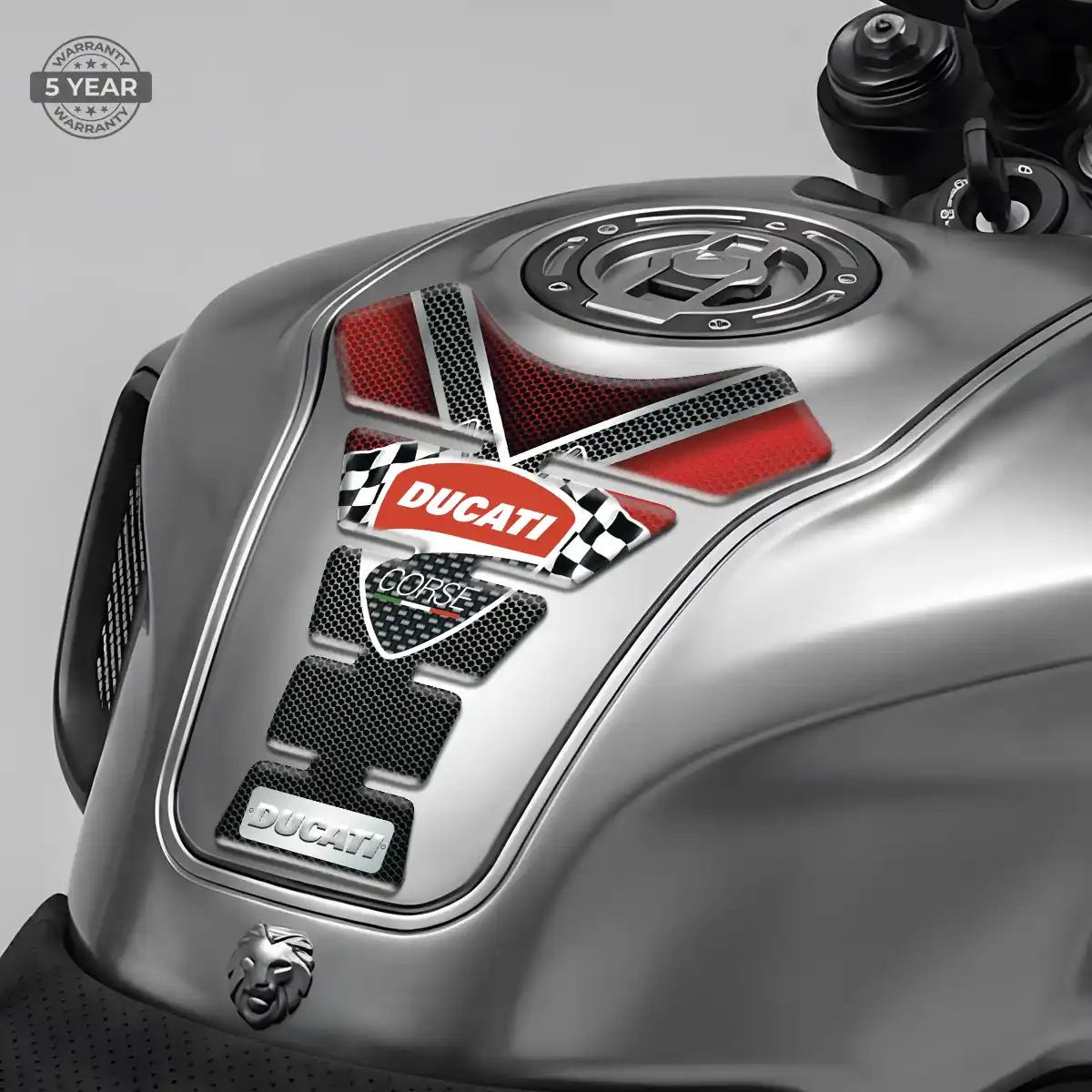 Ducati 3D Tank Pad Noble Edition