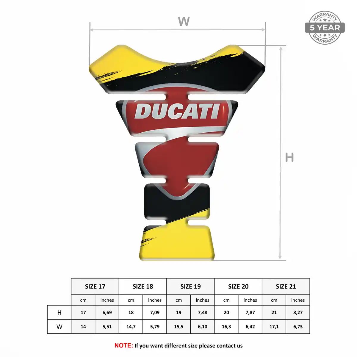 Ducati Bike Tank Protector Exclusive Series