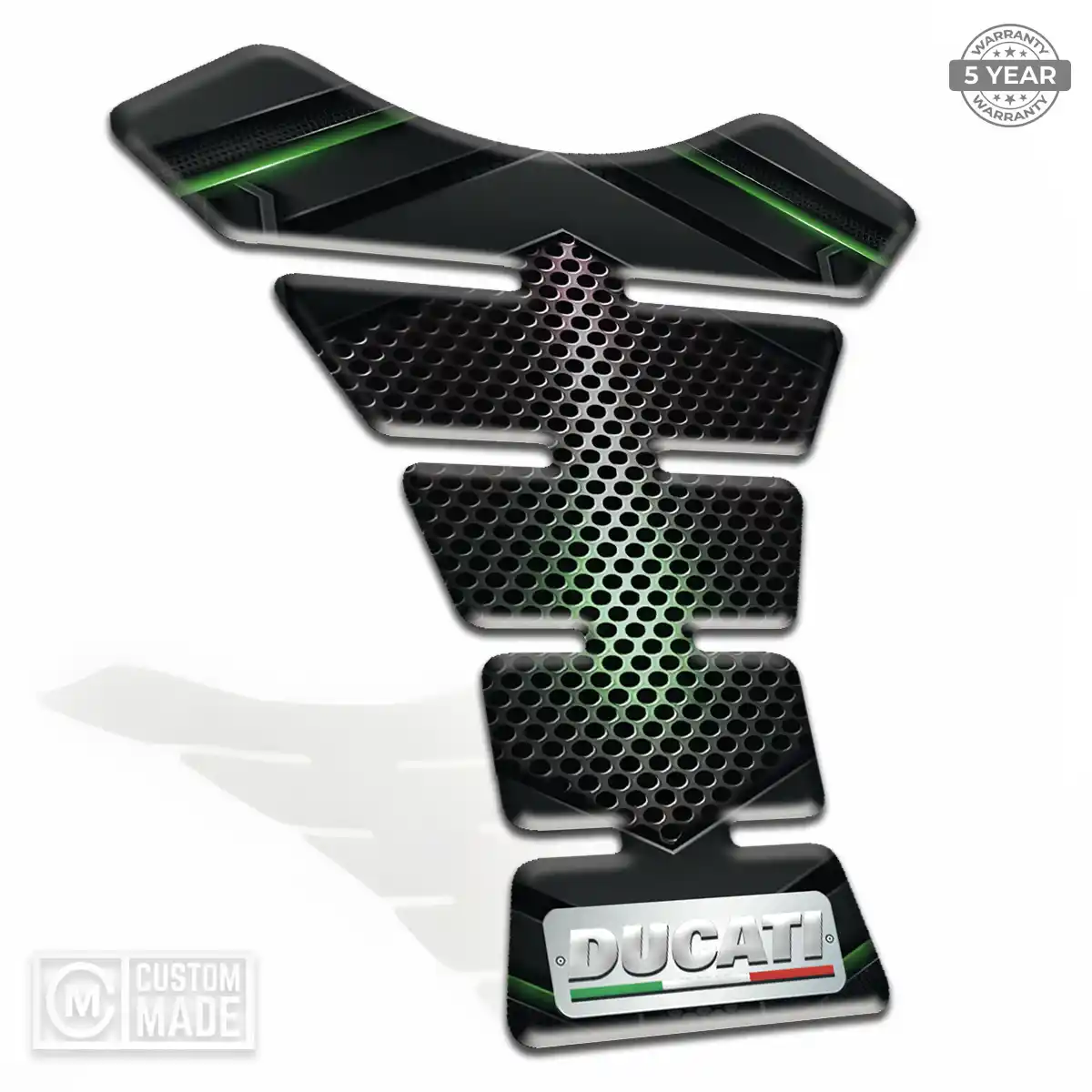 Ducati Domed Tank Pad Elite Edition