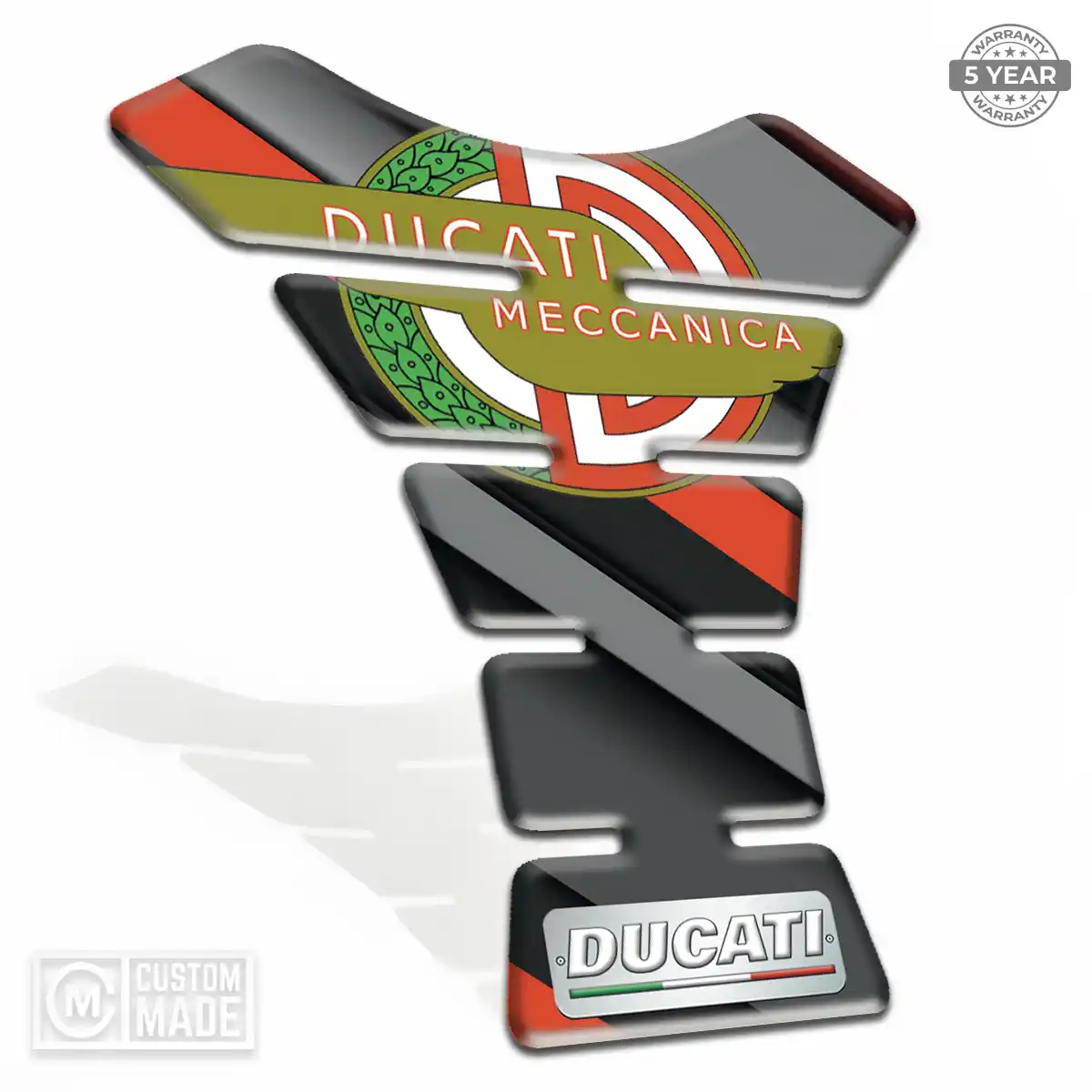 Ducati Domed Tank Protector Elite Finish