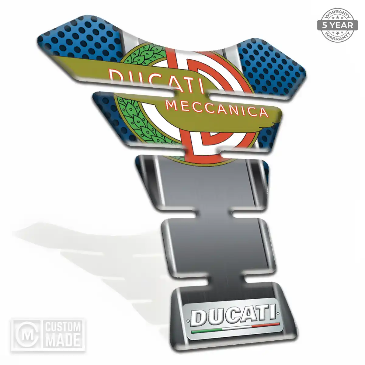 Ducati Domed Tank Protector Prime Quality