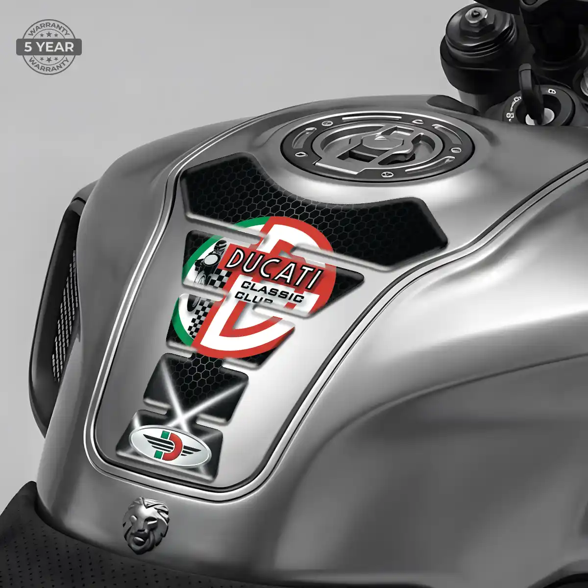 Ducati Epoxy Tank Pad Elite Finish