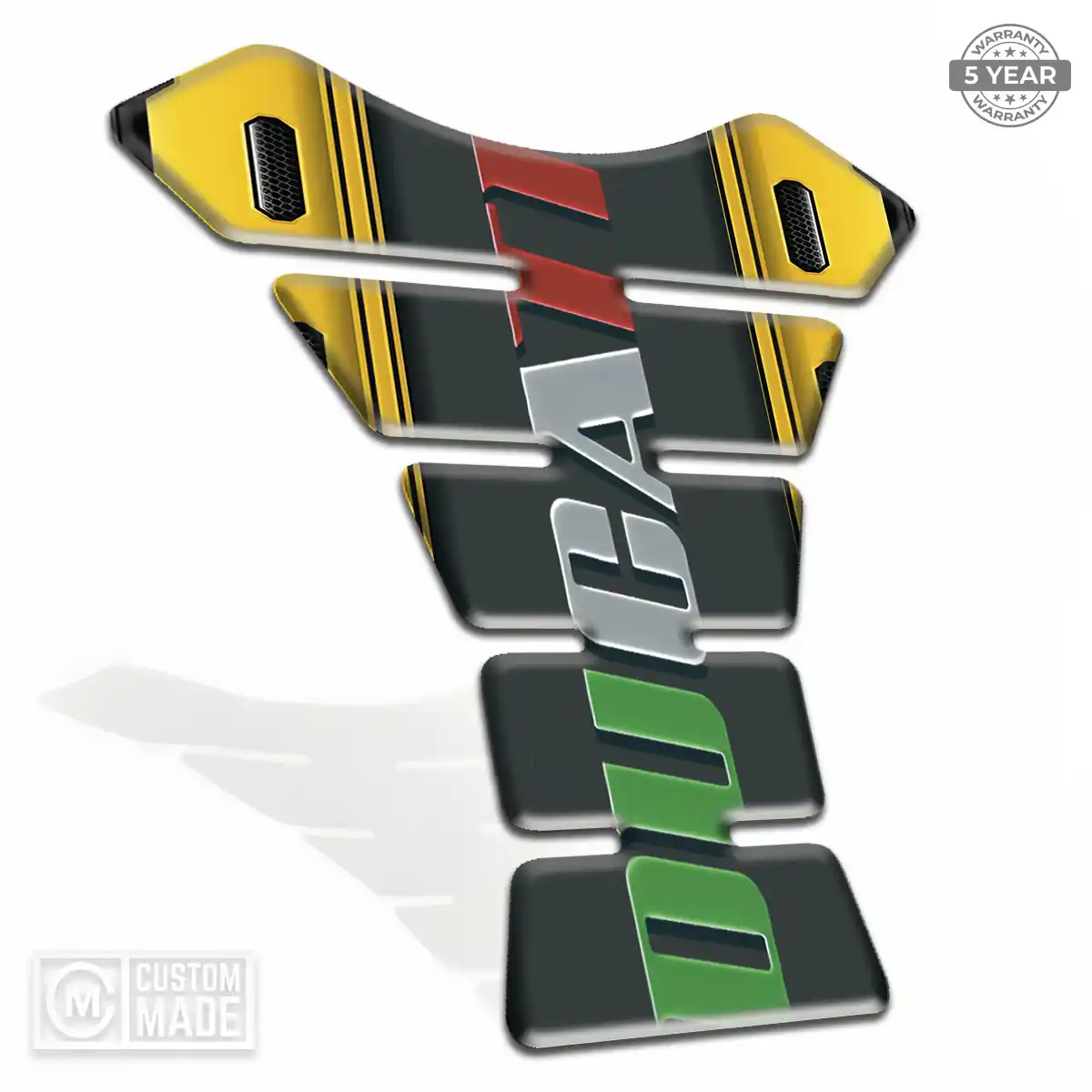 Ducati Fuel Tank Protector Refined Design