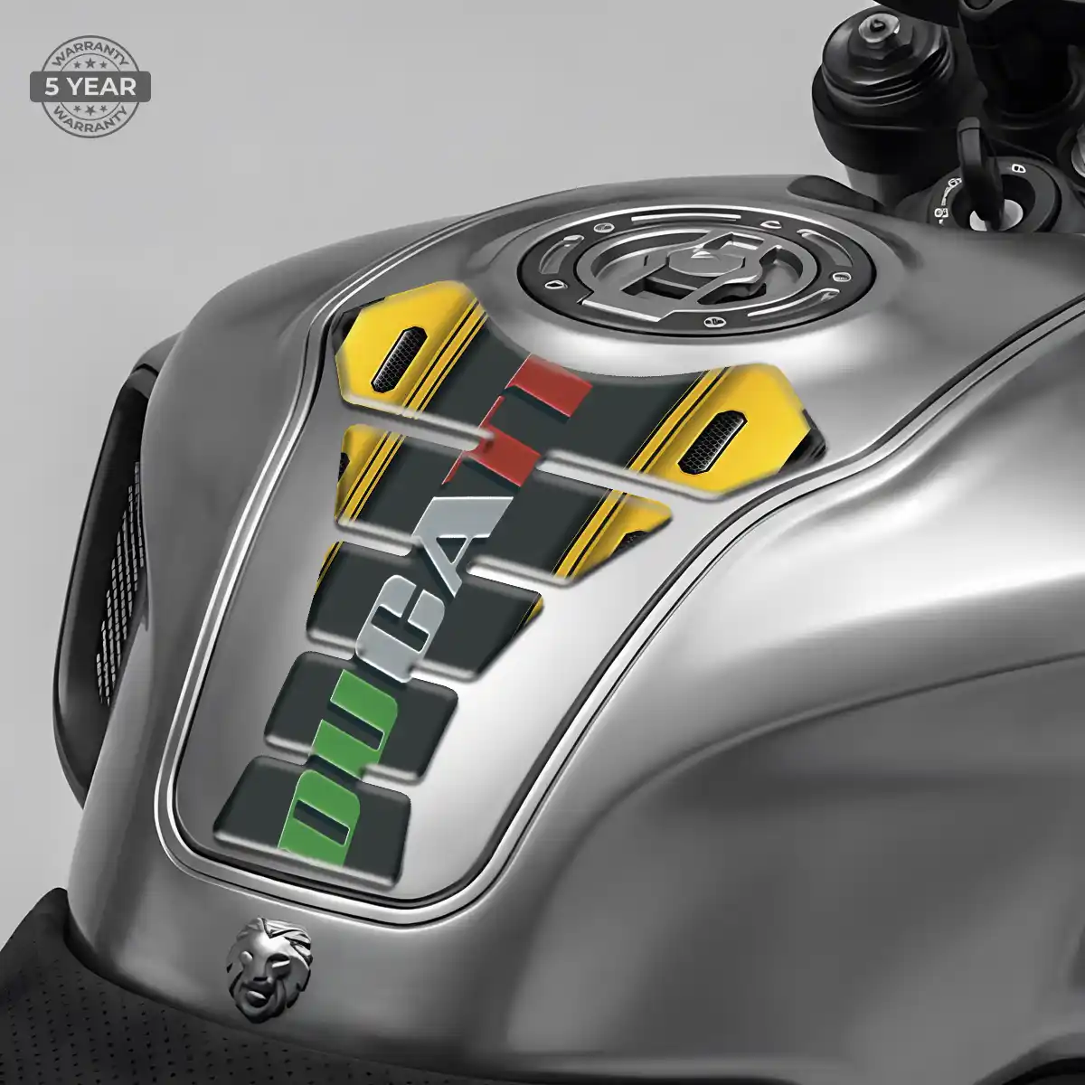 Ducati Fuel Tank Protector Refined Design