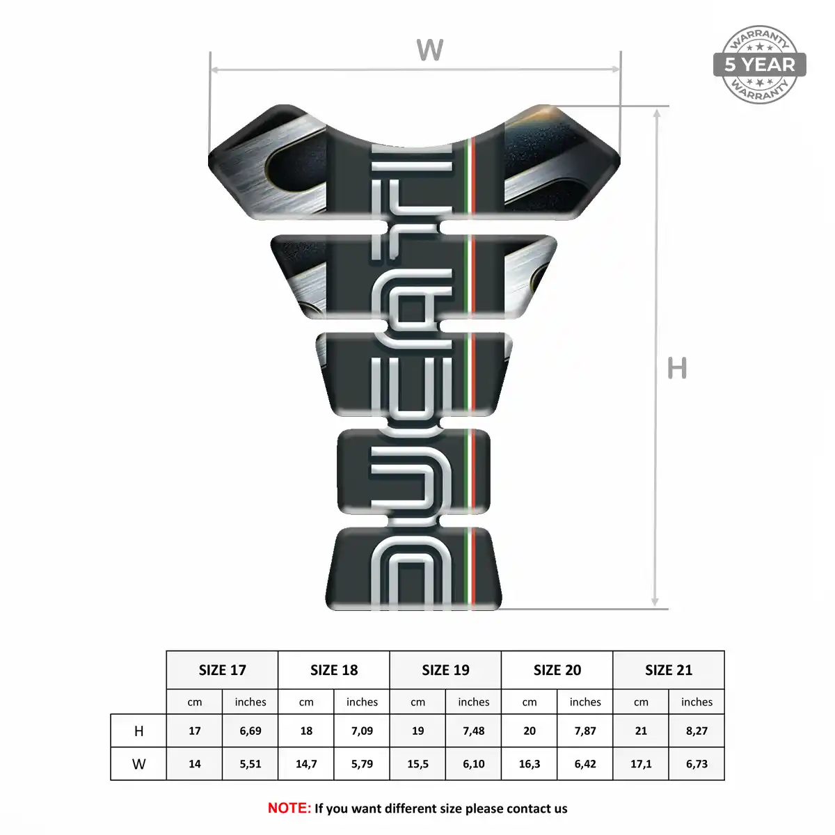 Ducati Gas Tank Pad Exclusive Series
