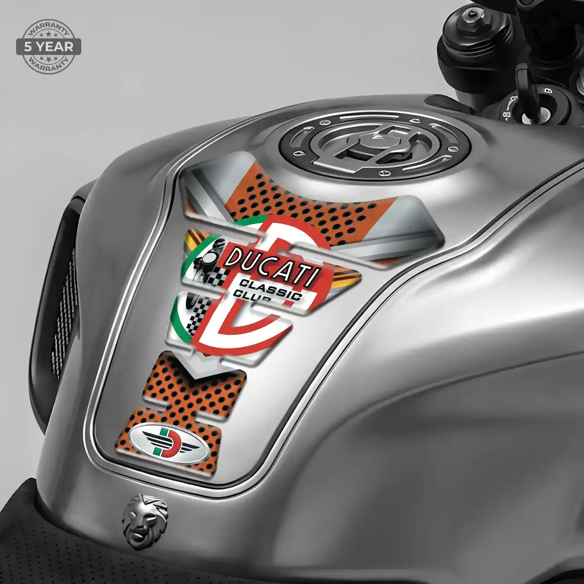 Ducati Gel Tank Pad Sleek Style