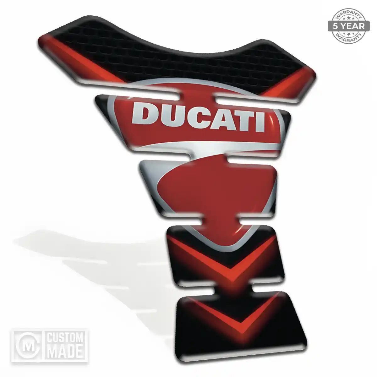 Ducati Motorbike Tank Pad Refined Design