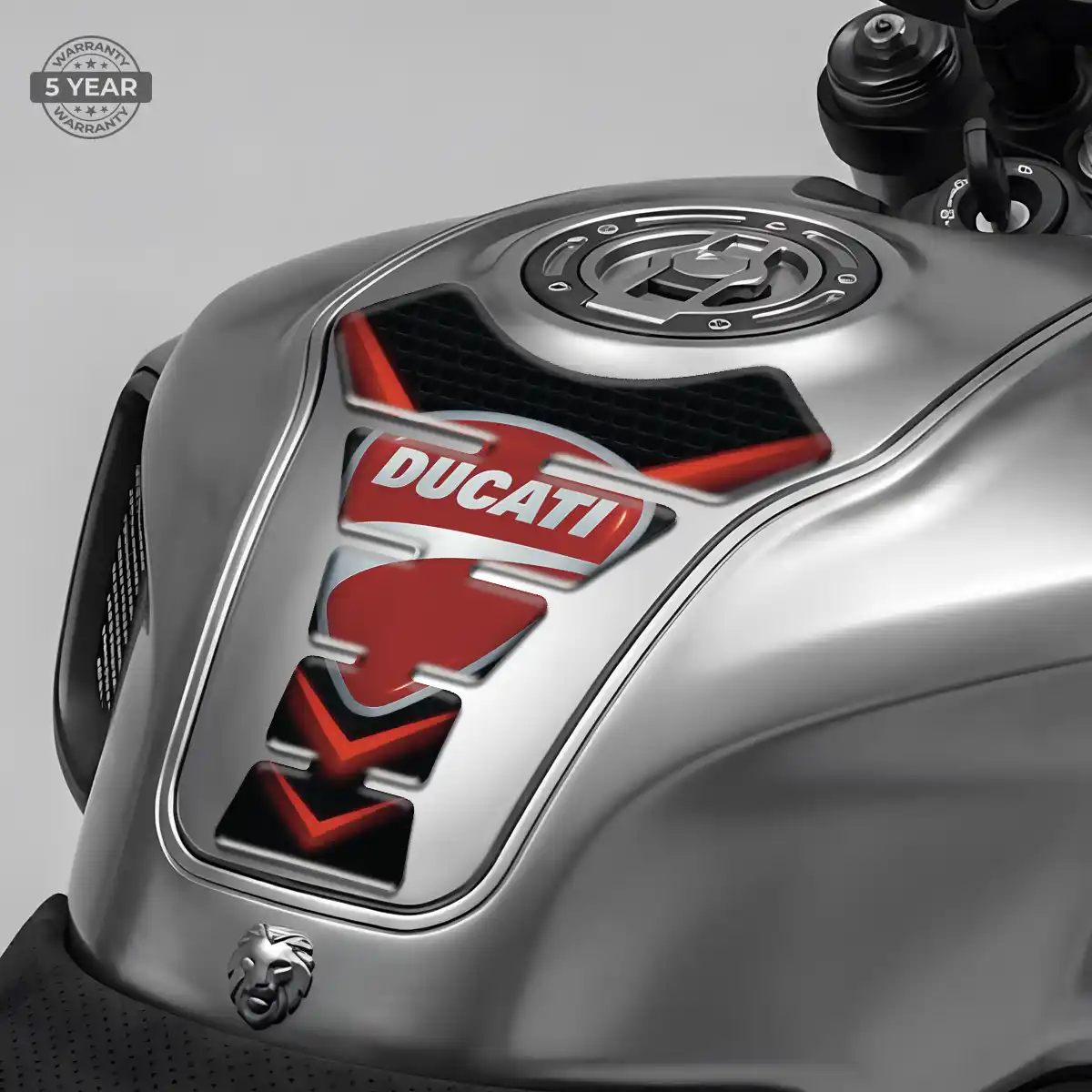 Ducati Motorbike Tank Pad Refined Design