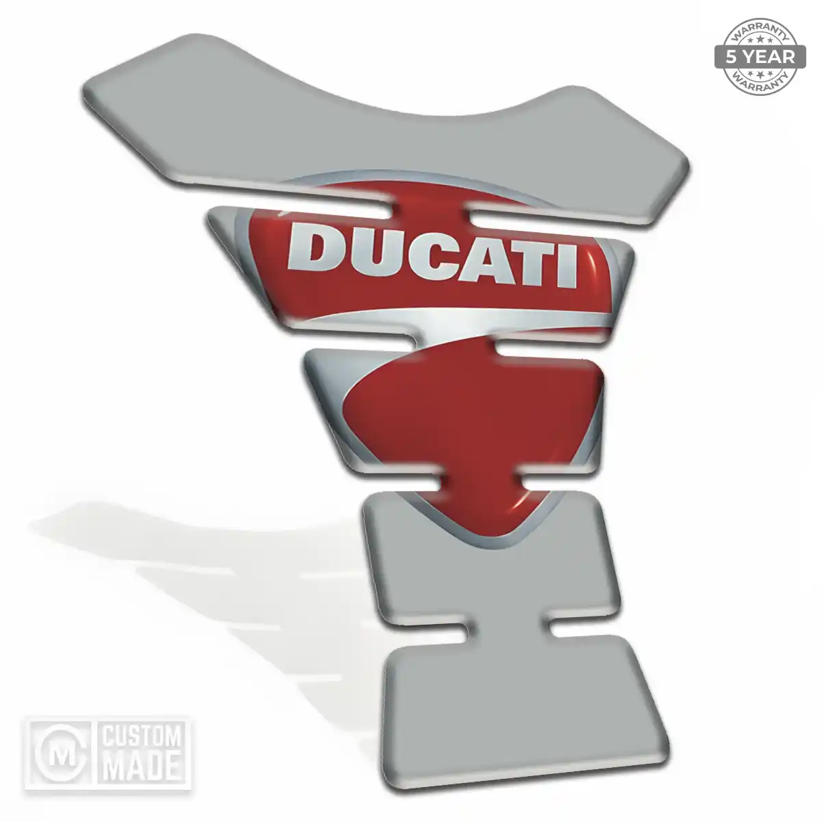 Ducati Motorcycle Tank Decal Elite Finish
