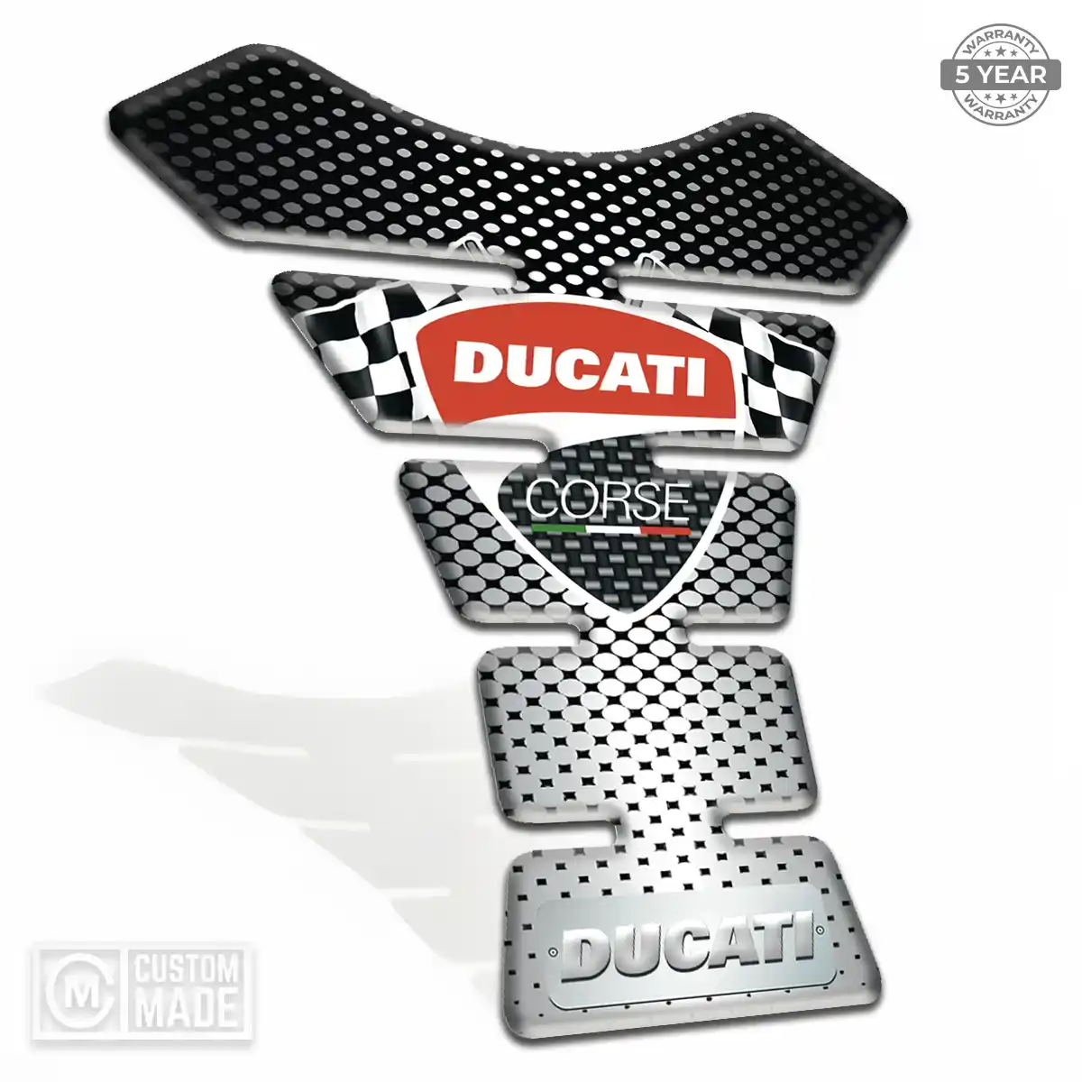 Ducati Motorcycle Tank Decal Prestige Line
