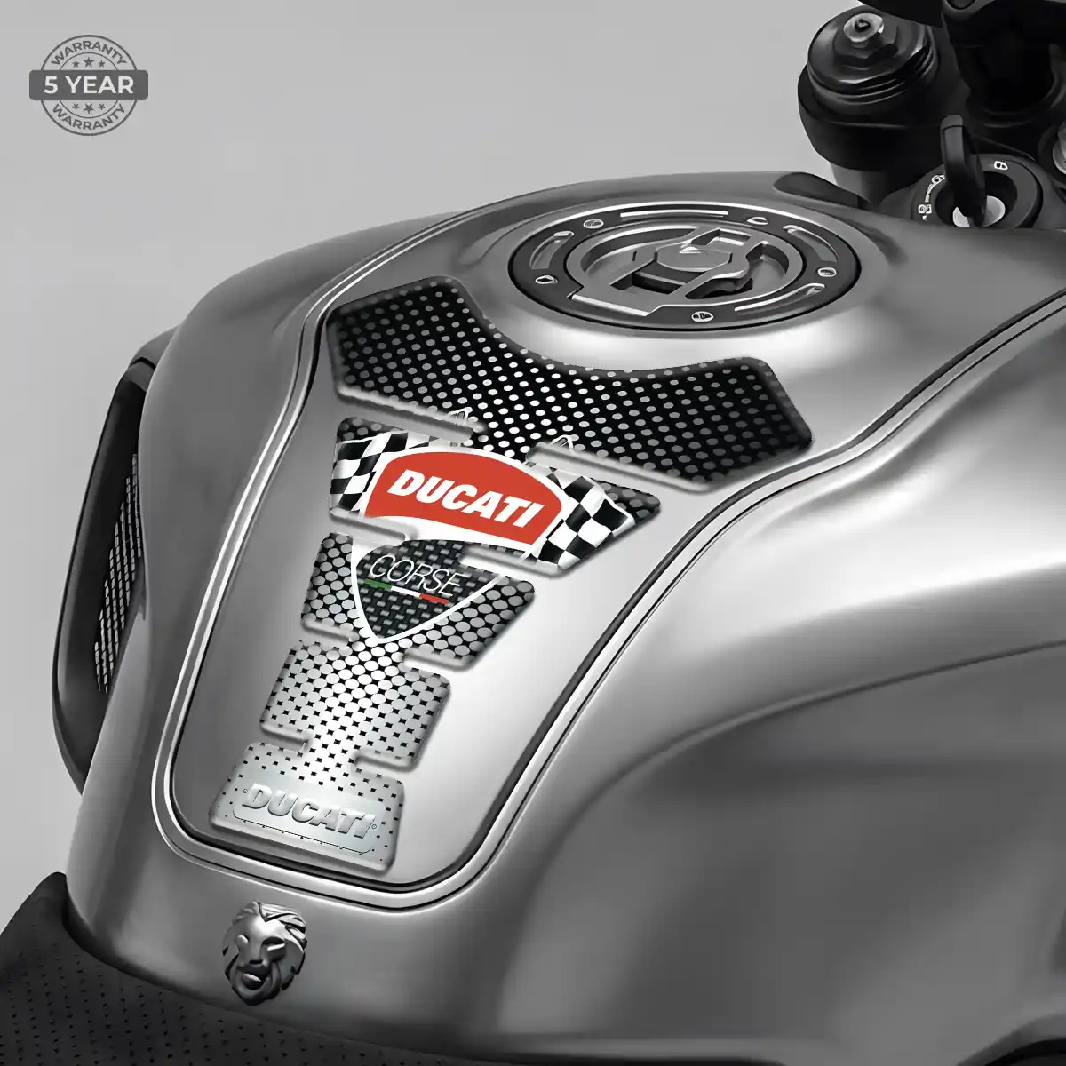 Ducati Motorcycle Tank Decal Prestige Line