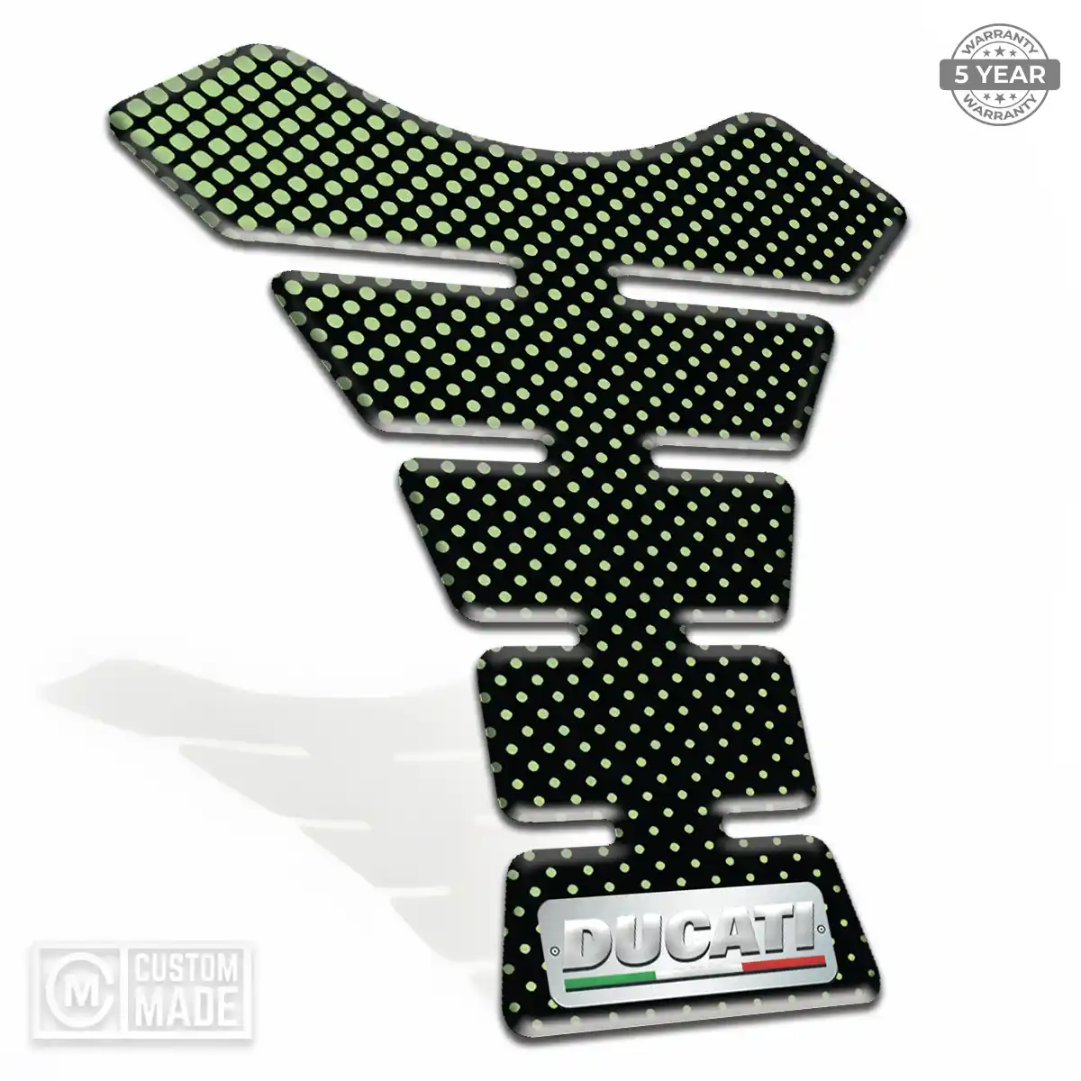 Ducati Motorcycle Tank Decal Signature Grade