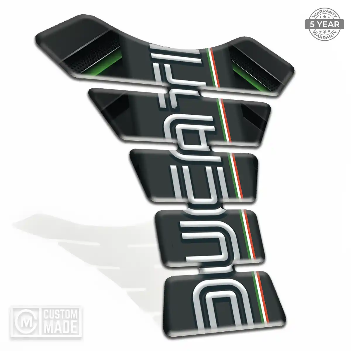 Ducati Motorcycle Tank Pad Elite Finish