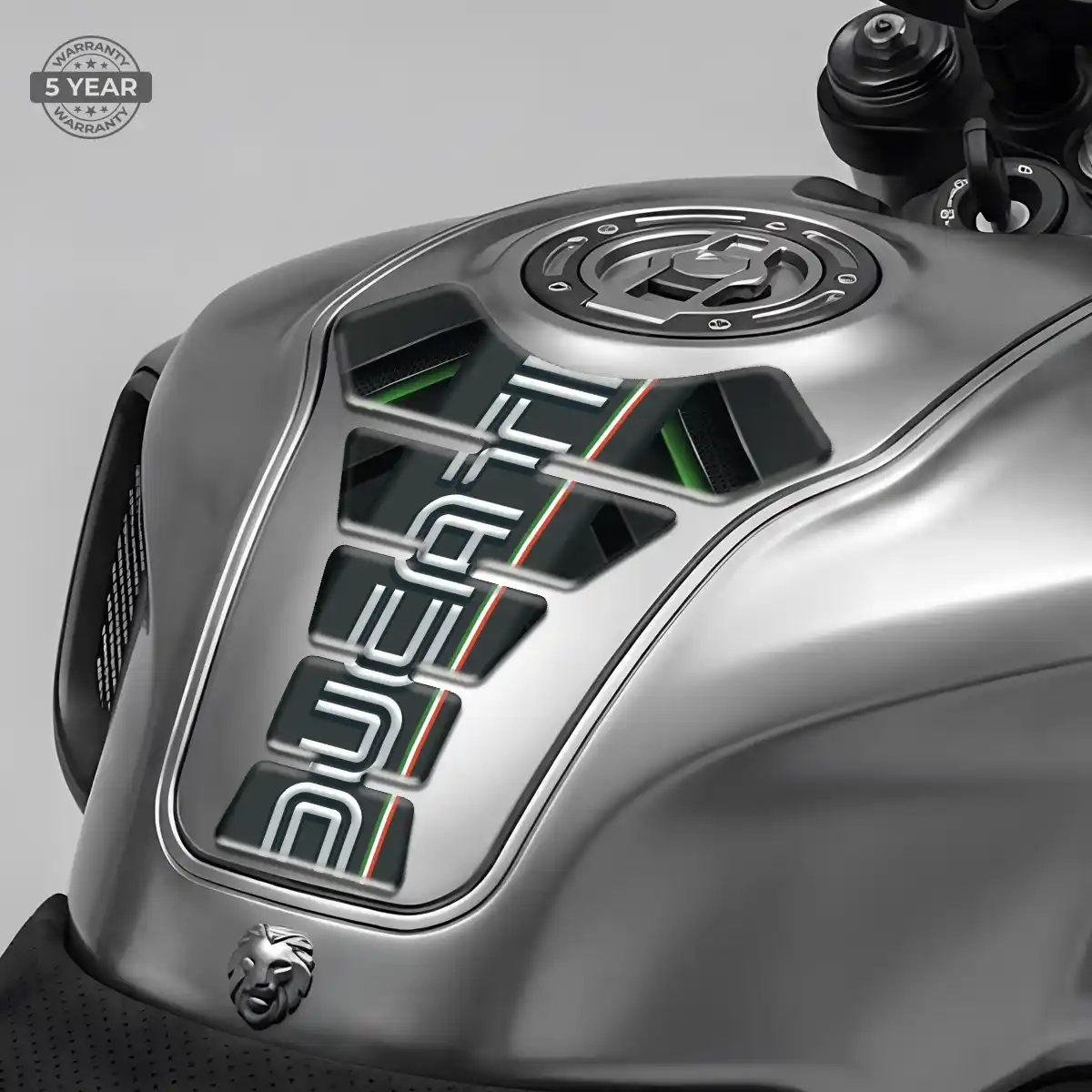 Ducati Motorcycle Tank Pad Elite Finish