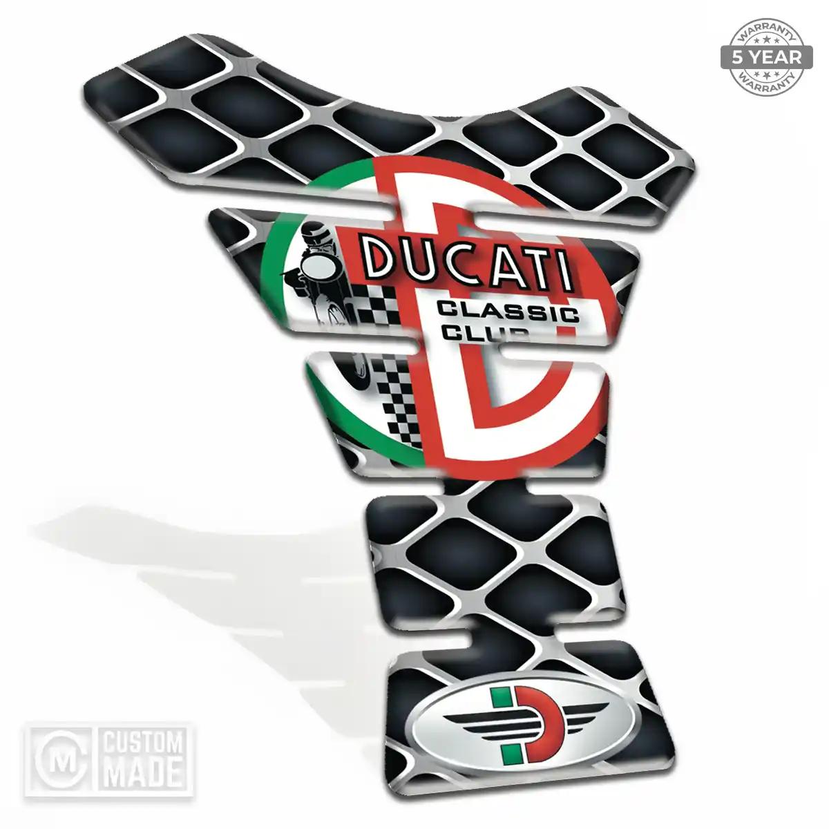Ducati Motorcycle Tank Pad Noble Edition