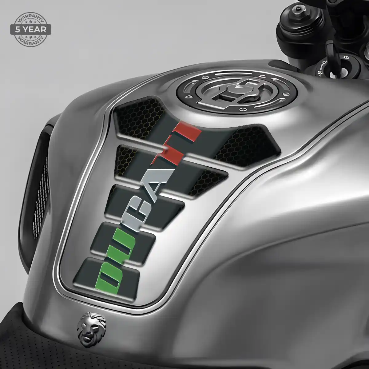 Ducati Motorcycle Tank Pad Prestige Line