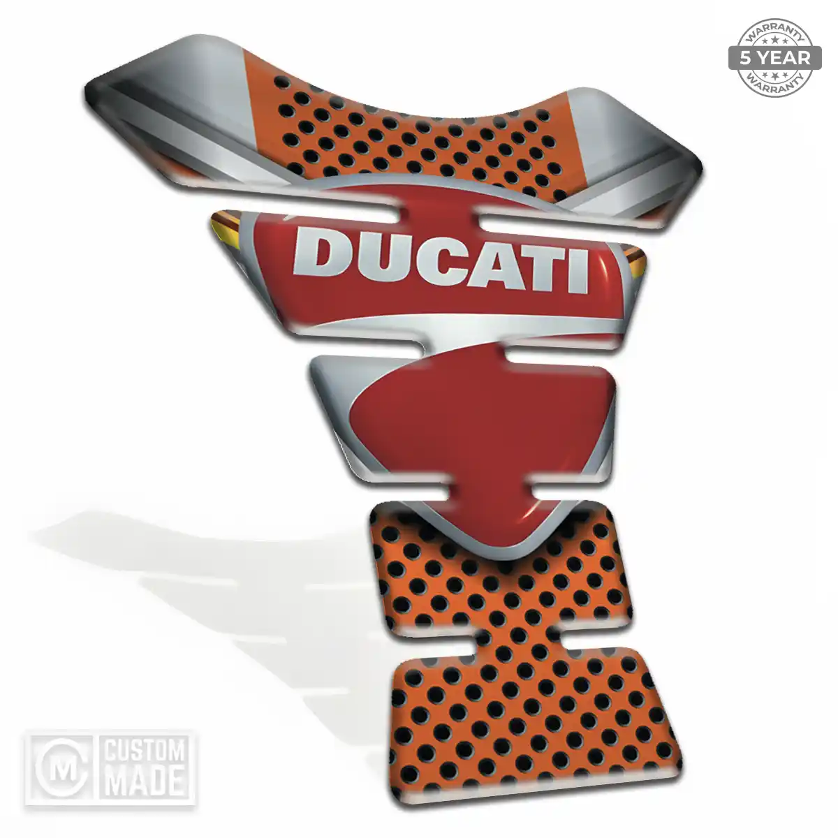 Ducati Motorcycle Tank Protector Refined Design