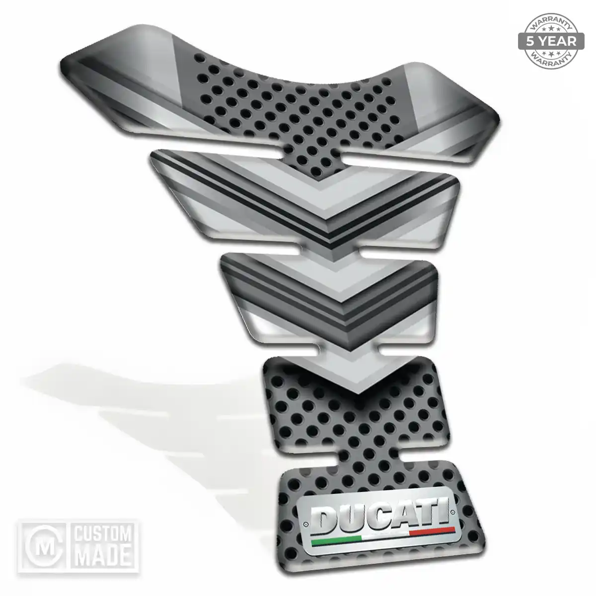 Ducati Motorcycle Tank Sticker Superior Craft