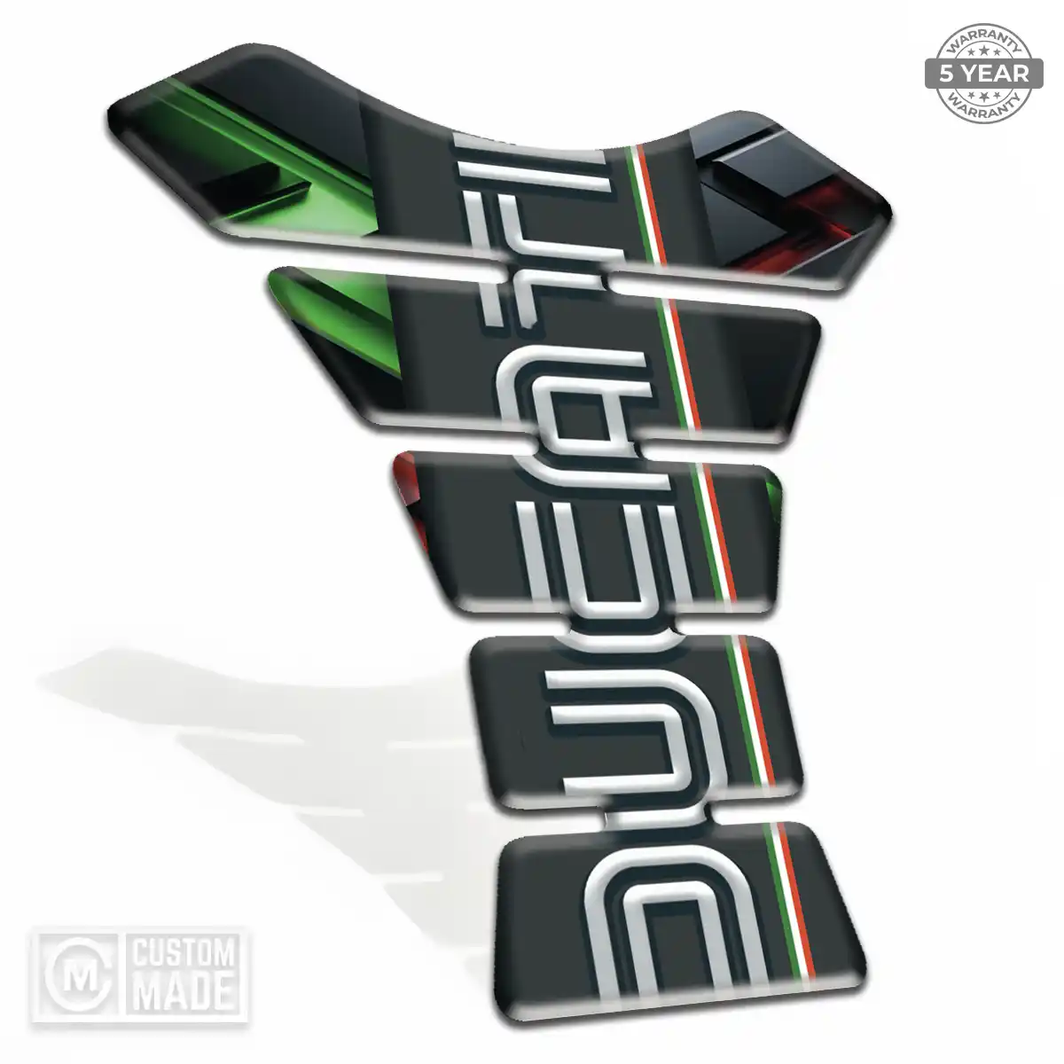 Ducati Resin Tank Pad Sleek Style