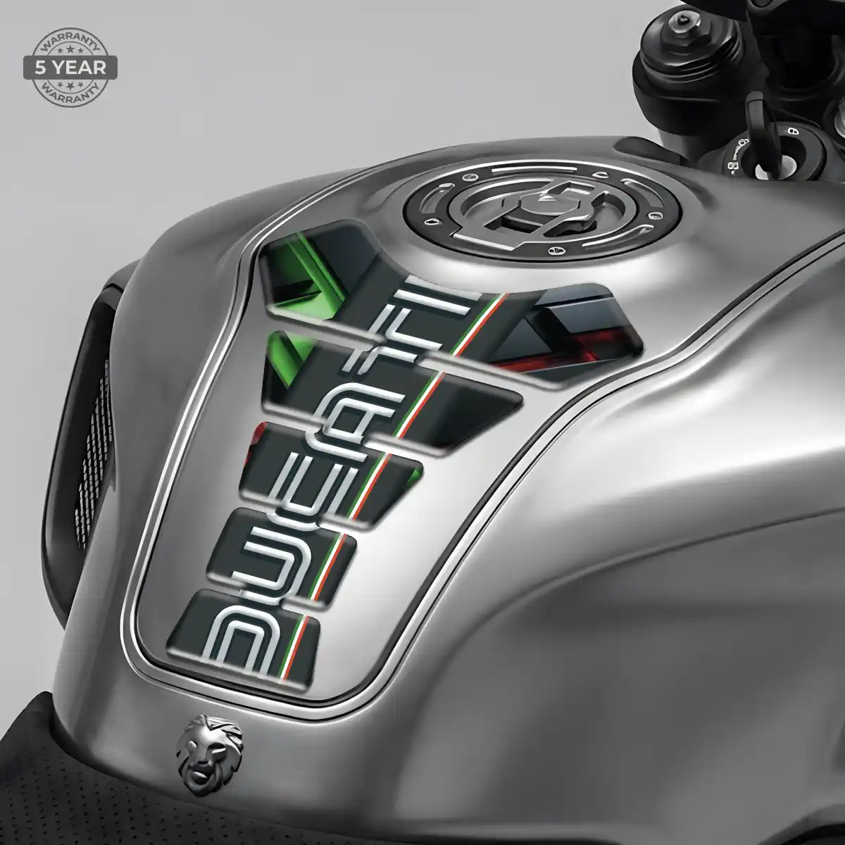 Ducati Resin Tank Pad Sleek Style
