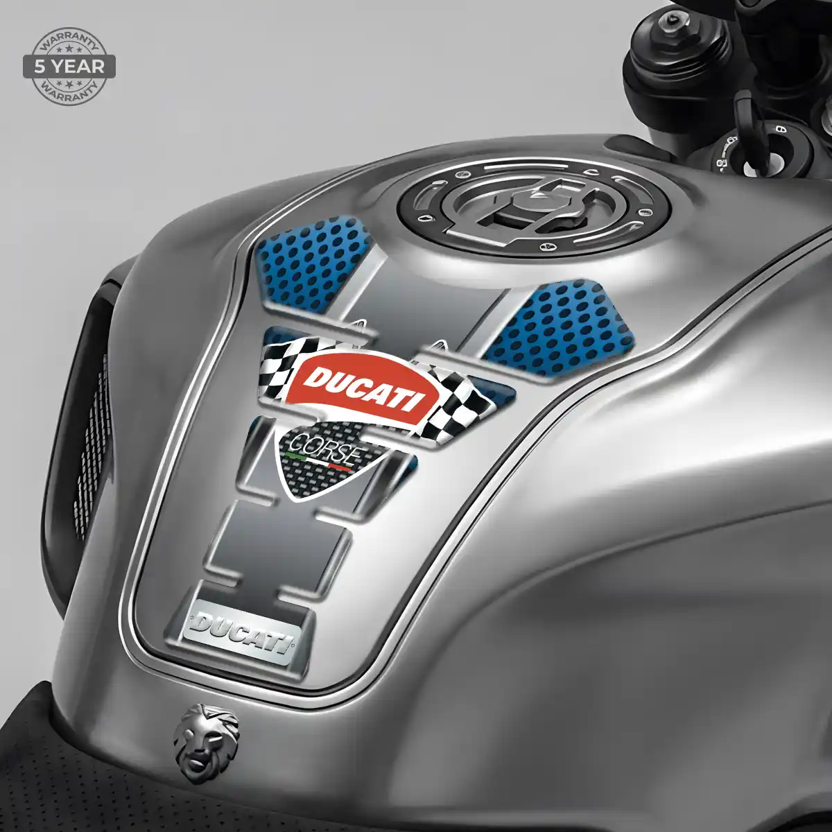 Ducati Self Adhesive Tank Pad Signature Grade
