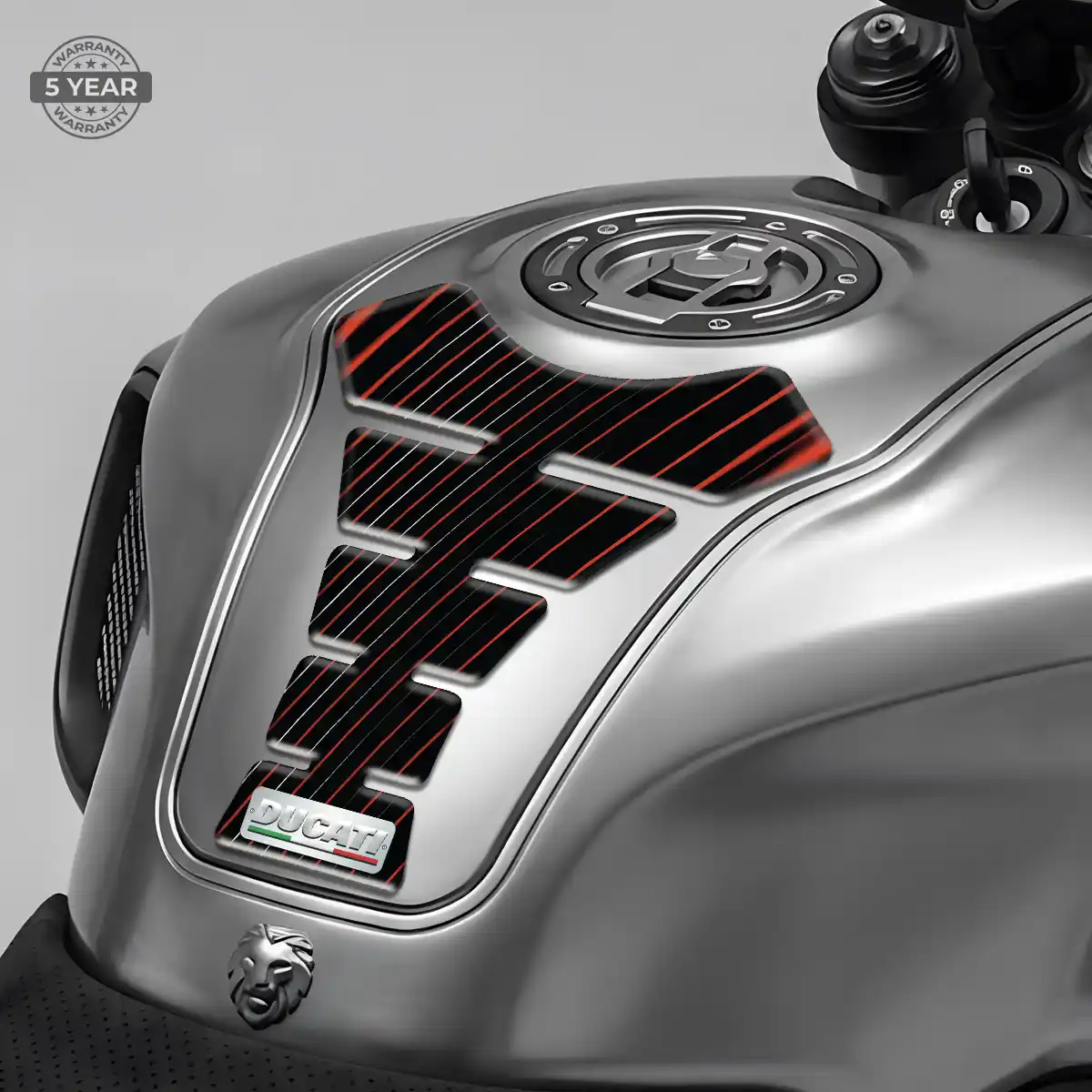 Ducati Self Adhesive Tank Pad Sleek Style