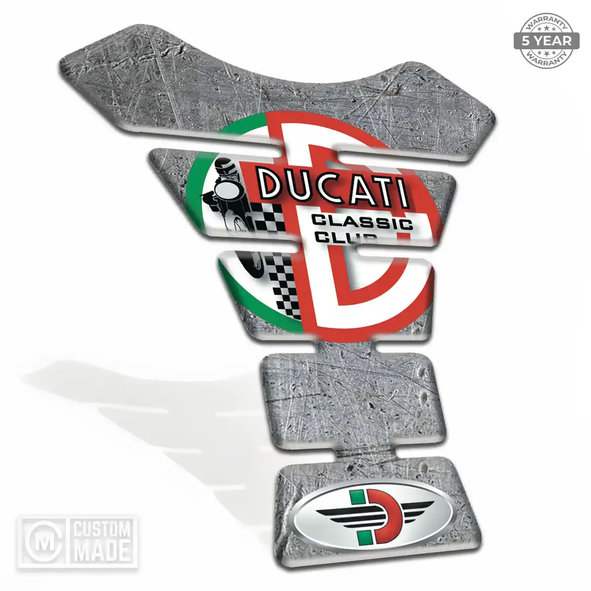 Ducati Self Adhesive Tank Pad Superior Craft