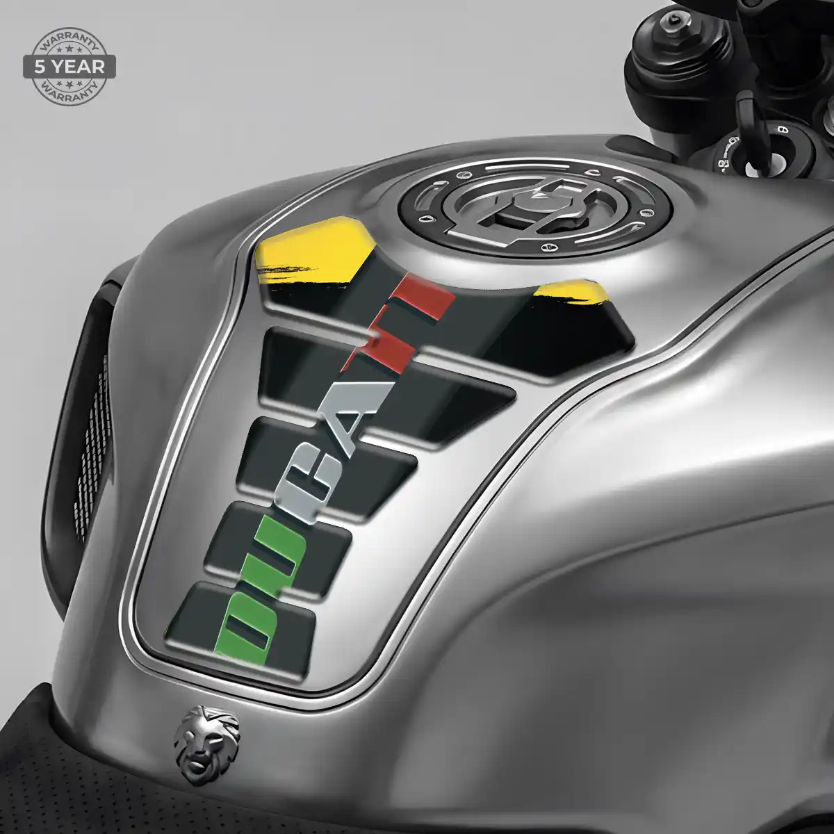 Ducati Tank Fuse Guard Elite Finish