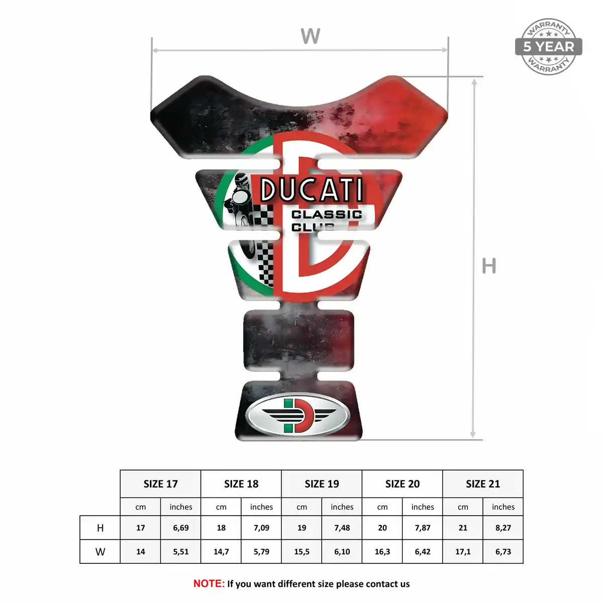 Ducati Tank Fuse Guard Exclusive Series