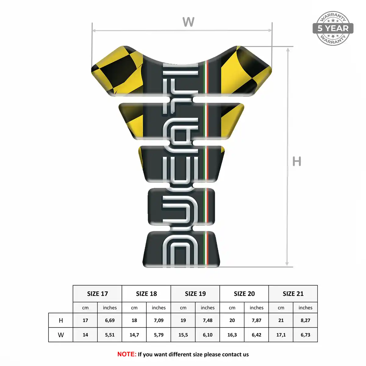 Ducati Tank Fuse Guard Motorbike Elite Edition