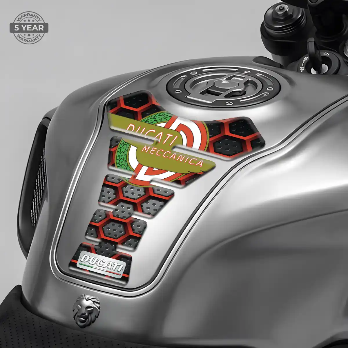 Ducati Tank Fuse Guard Motorbike Elite Finish