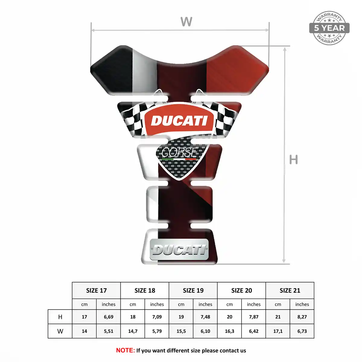 Ducati Tank Fuse Guard Motorbike Refined Design