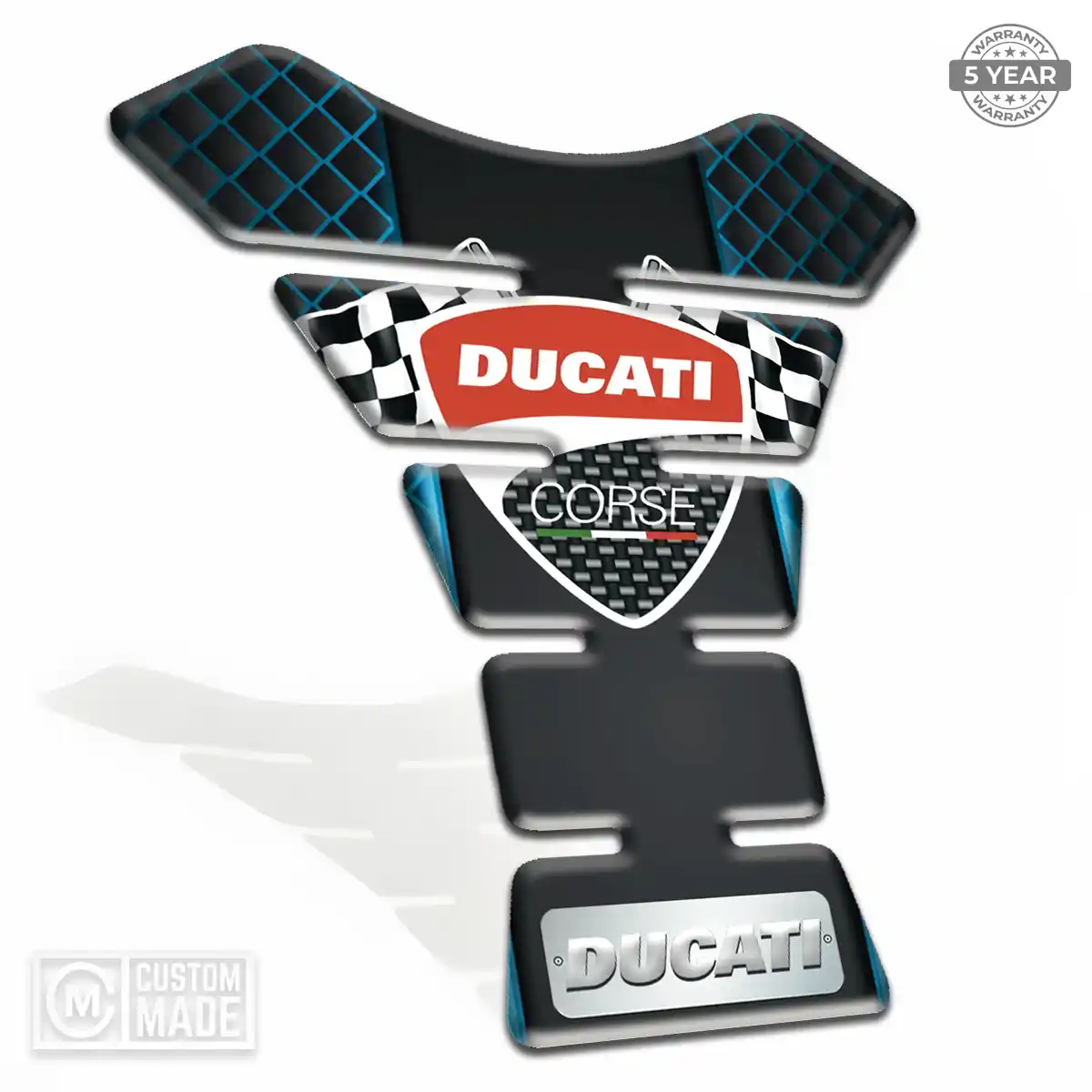 Ducati Tank Fuse Guard Motorcycle Deluxe Edition