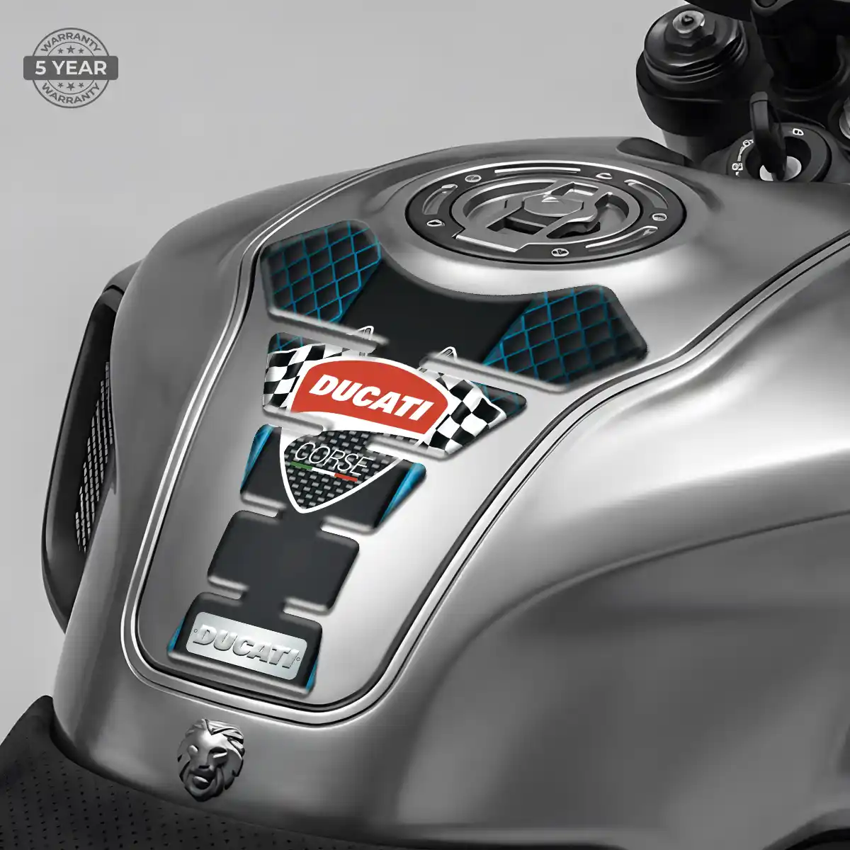 Ducati Tank Fuse Guard Motorcycle Deluxe Edition