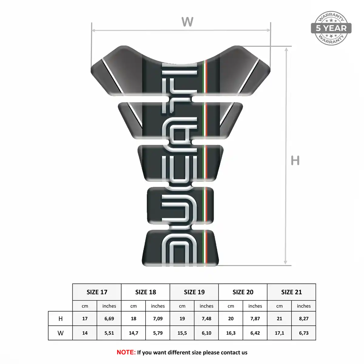 Ducati Tank Fuse Guard Motorcycle Sleek Style