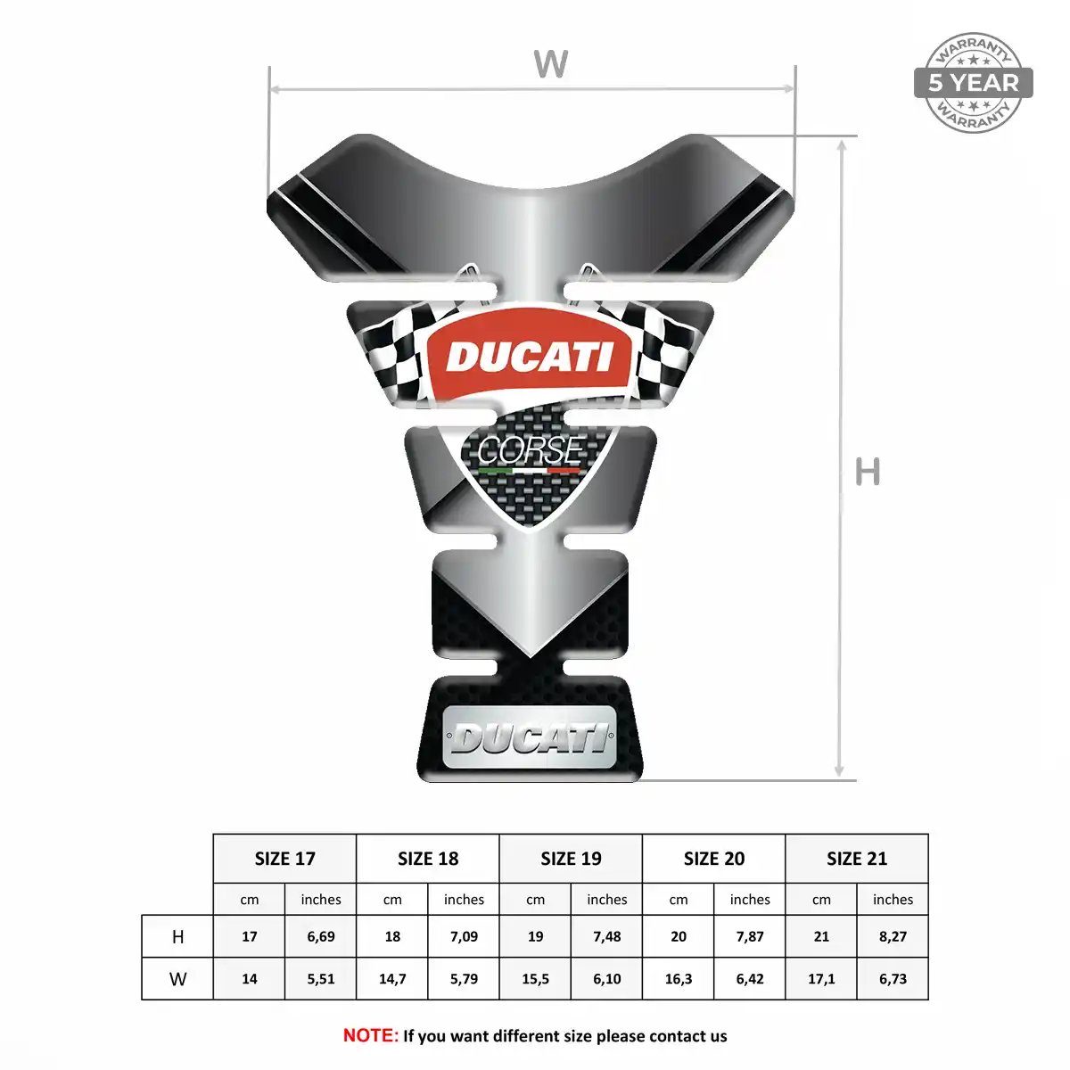 Ducati Tank Fuse Guard Motorcycle Superior Craft