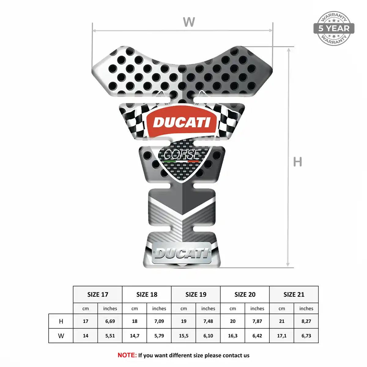 Ducati Tank Fuse Motorbike Elite Edition